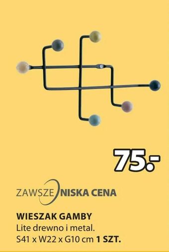 JYSK Wieszak gamby oferta