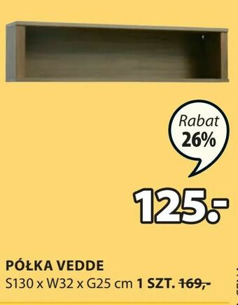Półka vedde