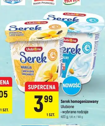 Intermarche Serek homogenizowany 400g oferta