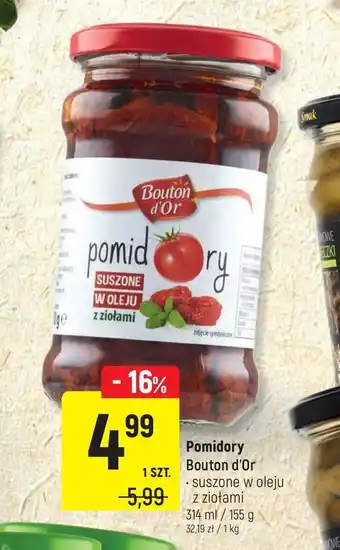 Intermarche Pomidory suszone w oleju 314g oferta