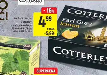 Intermarche Herbata czarna Cotterley 75tb. oferta