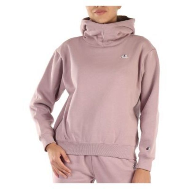 Intersport Bluza damska z kapturem champion logo 115480 oferta
