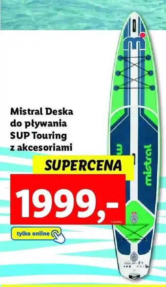 Lidl Deska do pływania sup touring oferta