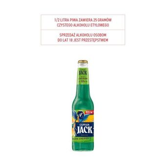 ALDI Piwo captain jack blue lagoon oferta