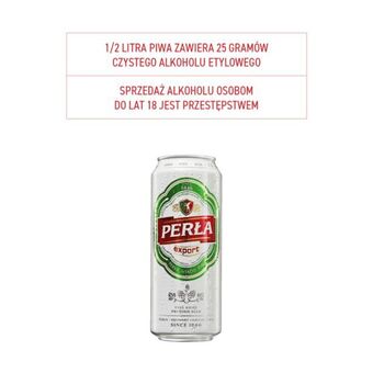 ALDI Piwo perła export oferta