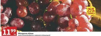 Auchan Winogrona różowe 1kg oferta