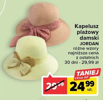 Carrefour Kapelusz damski oferta