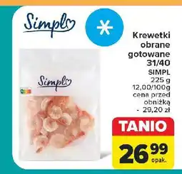 Carrefour Market Krewetki 31/40 oferta