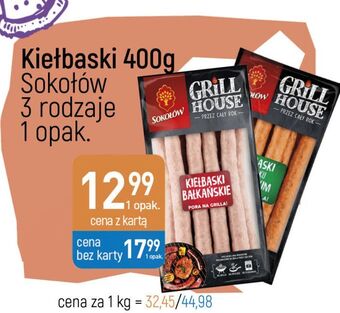E.Leclerc Kiełbaski bałkańskie sokołów grill house oferta