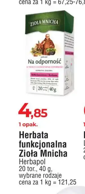 Herbatka na odporność big-active zioła mnicha