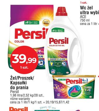 E.Leclerc Żel do prania persil color gel oferta