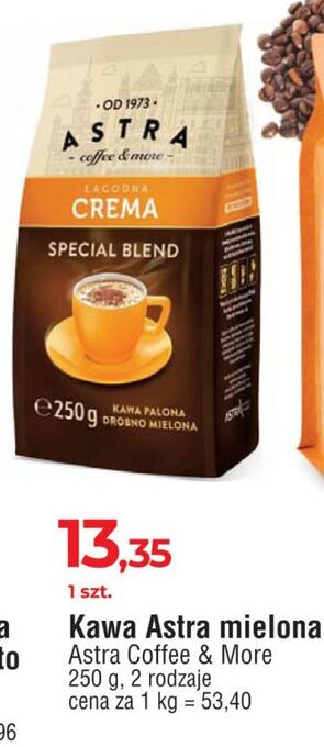 E.Leclerc Kawa astra łagodna crema oferta