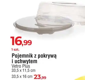 E.Leclerc Pojemnik z pokrywą i uchwytem 33.5 x 16 cm vetro-plus oferta