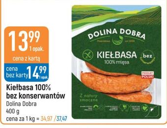 E.Leclerc Kiełbasa 100% mięsa dolina dobra oferta