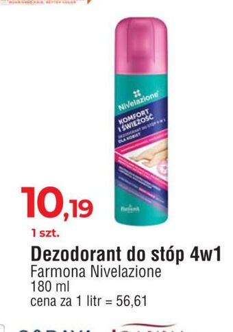 E.Leclerc Dezodorant do stóp 4w1 nivelazione oferta
