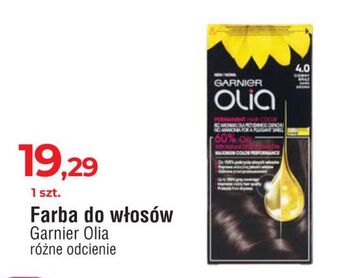 E.Leclerc Farba do włosów ciemny brąz 4.0 garnier olia oferta