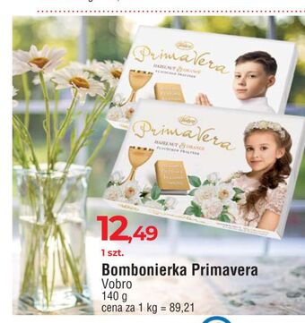E.Leclerc Bombonierka komunijna z dziewczynką vobro prima vera oferta