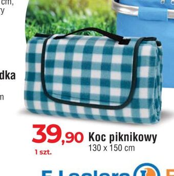 E.Leclerc Koc piknikowy 130 x 150 cm oferta