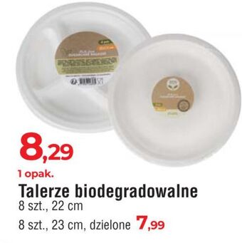 E.Leclerc Talerze biodegradowalne dzielone 23 cm oferta
