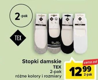 Carrefour Stopki damskie tex oferta