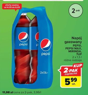 Carrefour Express Napój orange mirinda oferta