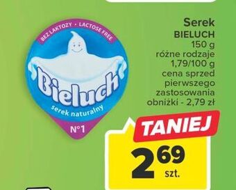 Carrefour Serek naturalny bez laktozy bieluch oferta
