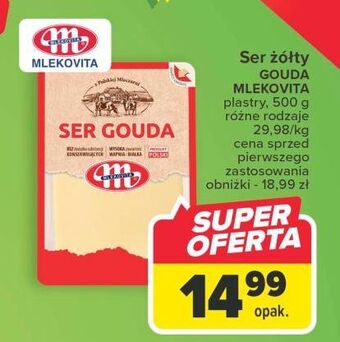 Carrefour Ser gouda plastry mlekovita oferta