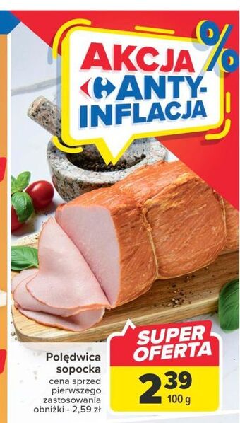 Carrefour Polędwica sopocka oferta