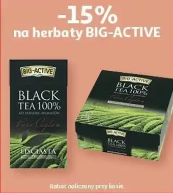 Auchan na herbaty BIG-ACTIVE oferta