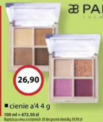 Drogeria alicja Cienie do powiek paese oferta