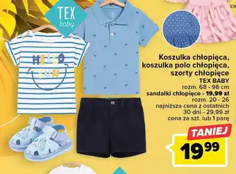 Carrefour Koszulka chłopięca 68-98 cm oferta
