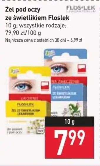 Stokrotka FLOS/LEK Żel pod oczy ze świetlikiem Floslek 10 g; wszystkie rodzaje oferta