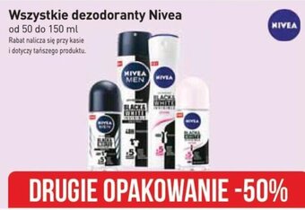 Stokrotka Wszystkie dezodoranty Nivea od 50 do 150 ml oferta