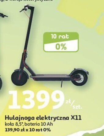 Auchan Hulajnoga elektryczna X11 oferta