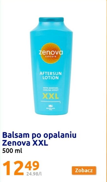Action Balsam po opalaniu Zenova XXL 500 ml oferta