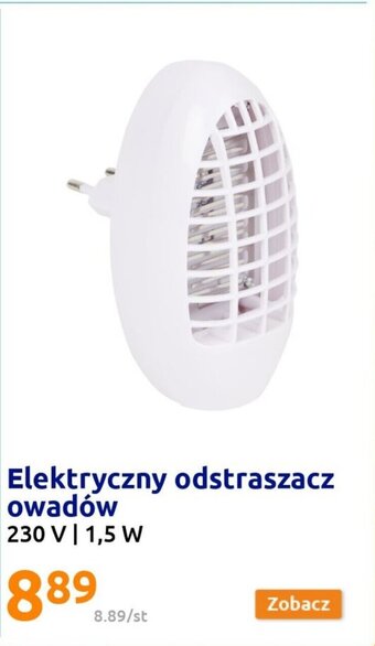 Action Elektryczny odstraszacz owadów 230 V | 1,5 W oferta