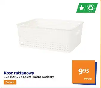 Action Kosz rattanowy 35,5 x 29,5 x 13,5 cm oferta