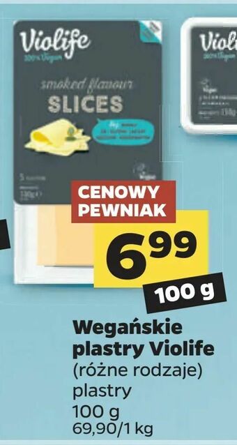 Netto Wegańskie plastry Violife oferta