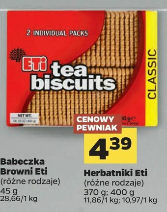 Netto Herbatniki Eti oferta