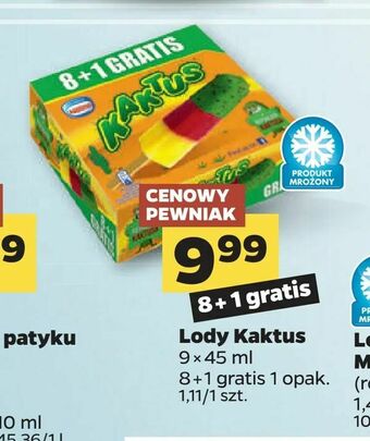 Netto Lody Kaktus oferta