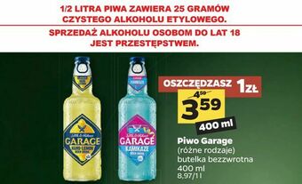 Netto Piwo Garage oferta