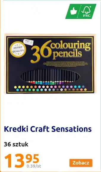 Action Kredki Craft Sensations oferta