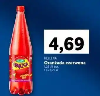 Lidl HELLENA Oranżada czerwona 1,25l oferta