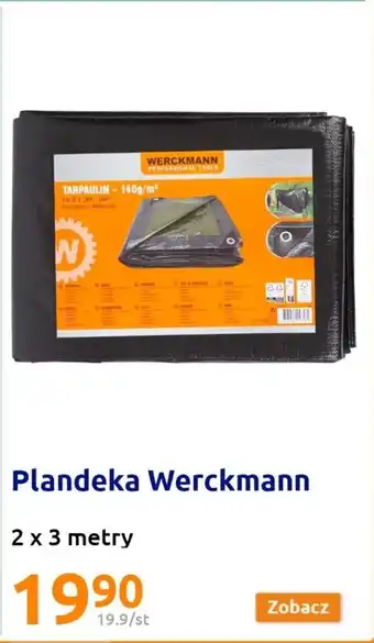 Action Plandeka Werckmann 2 x 3 metry oferta