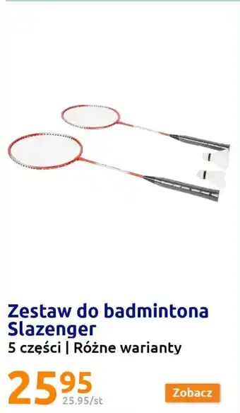Action Zestaw do badmintona Slazenger oferta