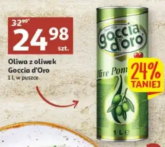 Auchan Oliwa z oliwek Goccia d'Oro 1l oferta