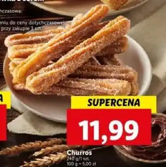 Lidl Churros 240 g oferta