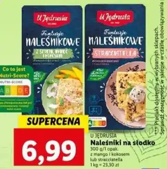 Lidl U JĘDRUSIA Naleśniki na słodko 300g oferta