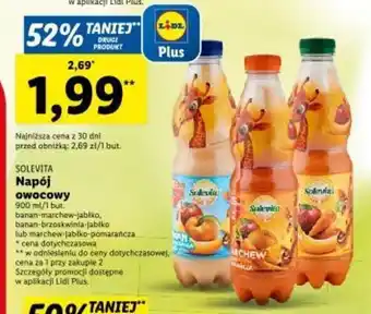 Lidl SOLEVITA Napój owocowy 900 ml oferta