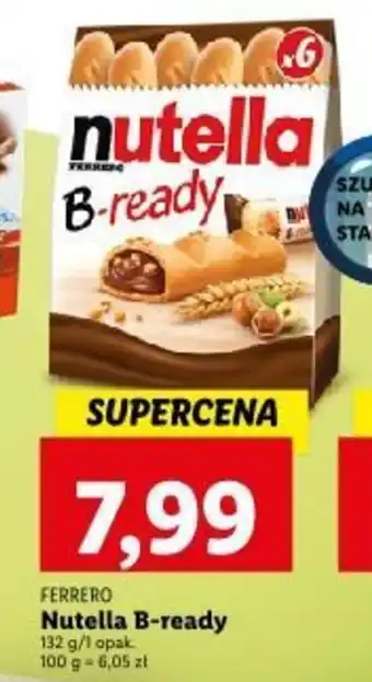 FERRERO Nutella B-ready 132g
